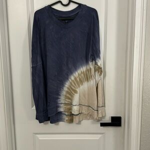 Navy tiedye tunic